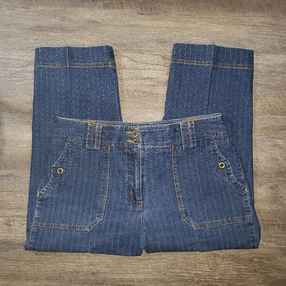 (0048) Women's: 10 DFA New York Denim Capri- W5